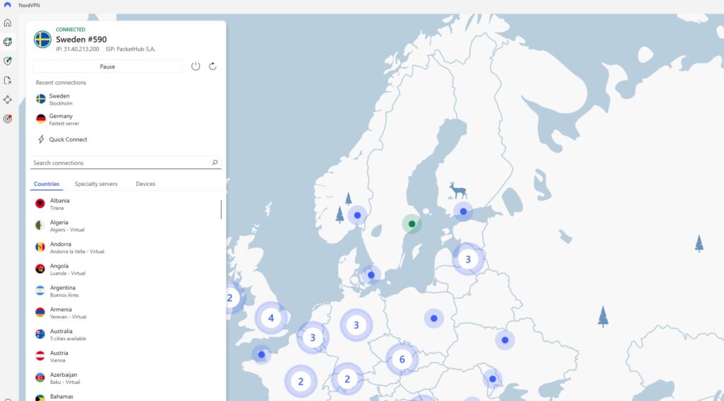 svensk ip i Kanada