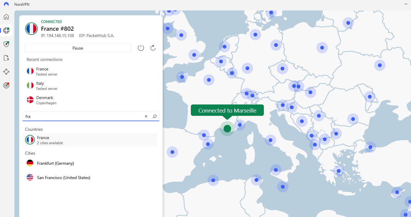 Fransk VPN Server